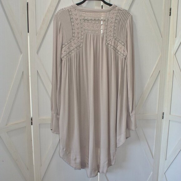 Free People Courtney's Victorian Shirt Dress - Picture 5 of 12